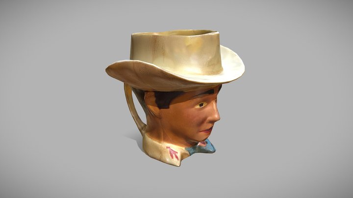 Cowboy Cup 3D Model