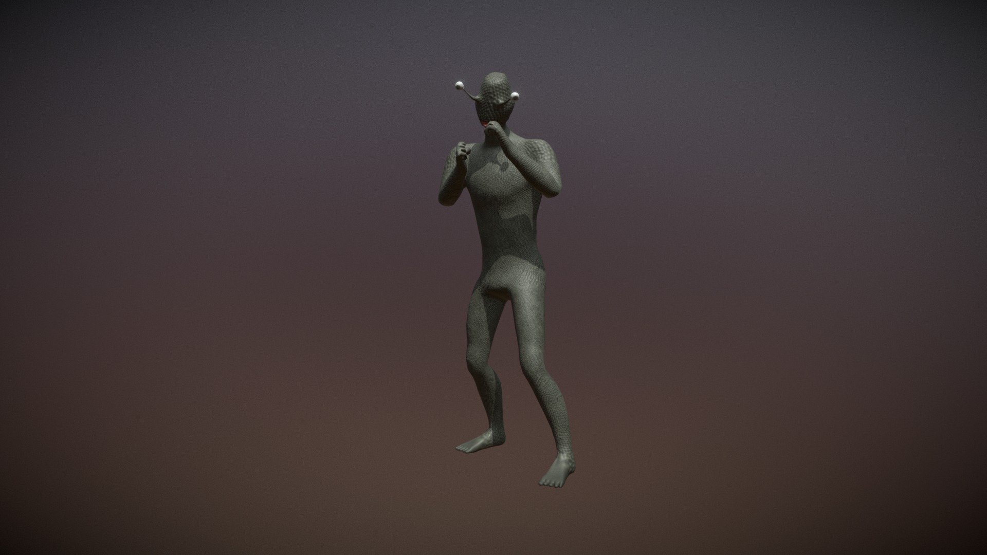 Boxing Alien