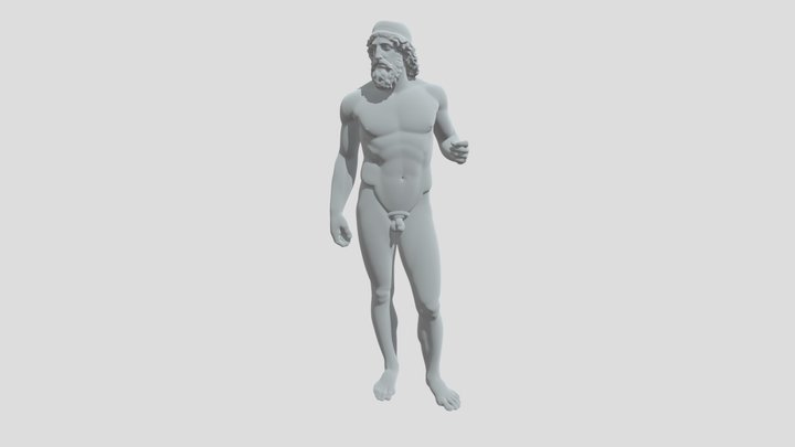 bronzo A SENZA PIEDISTALLO 3D Model