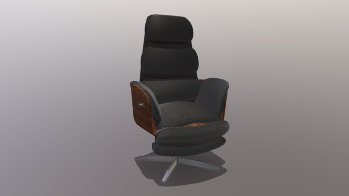 Dundee Office Chair 3D Model