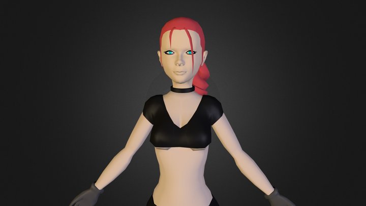 Girl.zip 3D Model