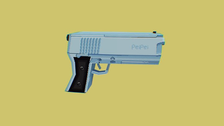 PeiPei Pistol 3D Model