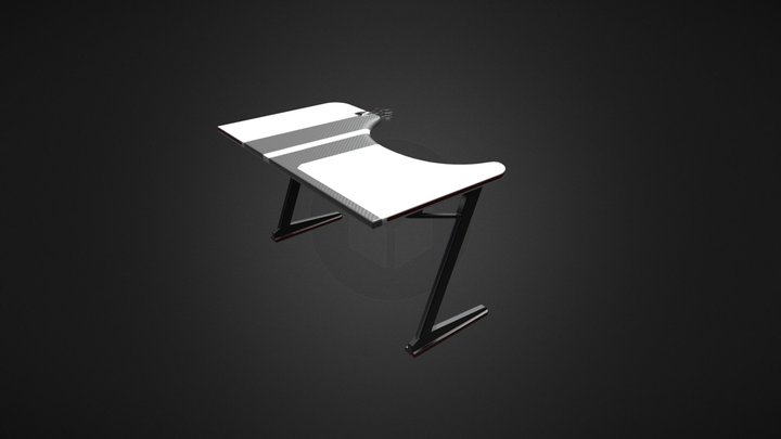 Gaming Desk 3D Model