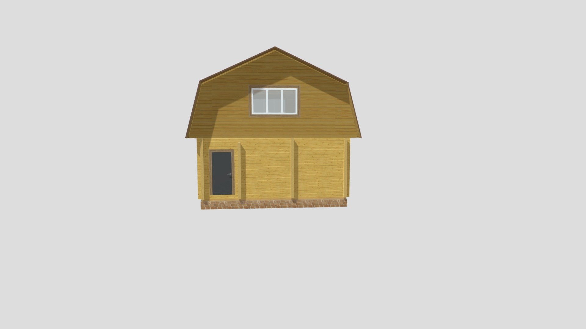 Материал_ профилированный брус 145 х 145 мм - 3D model by Likov0211 ...