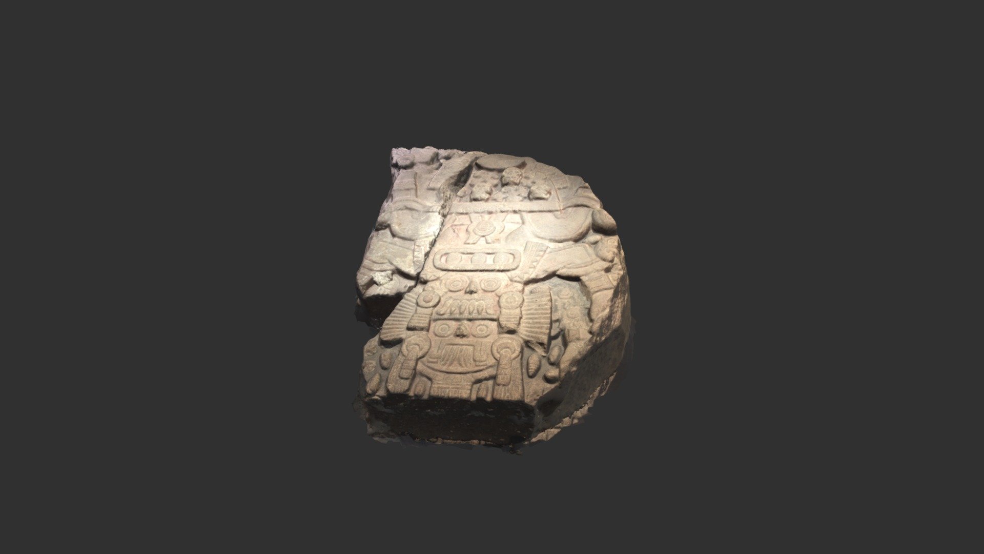 Templo Mayor Tlaloc-Tlaltecuhtli Monument