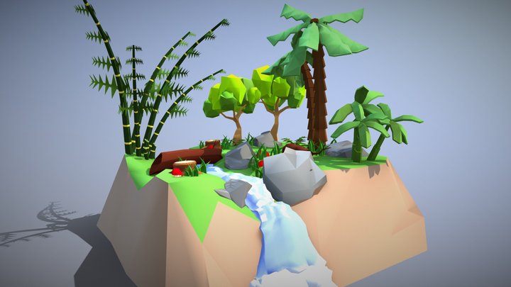 Small forest 3D Model