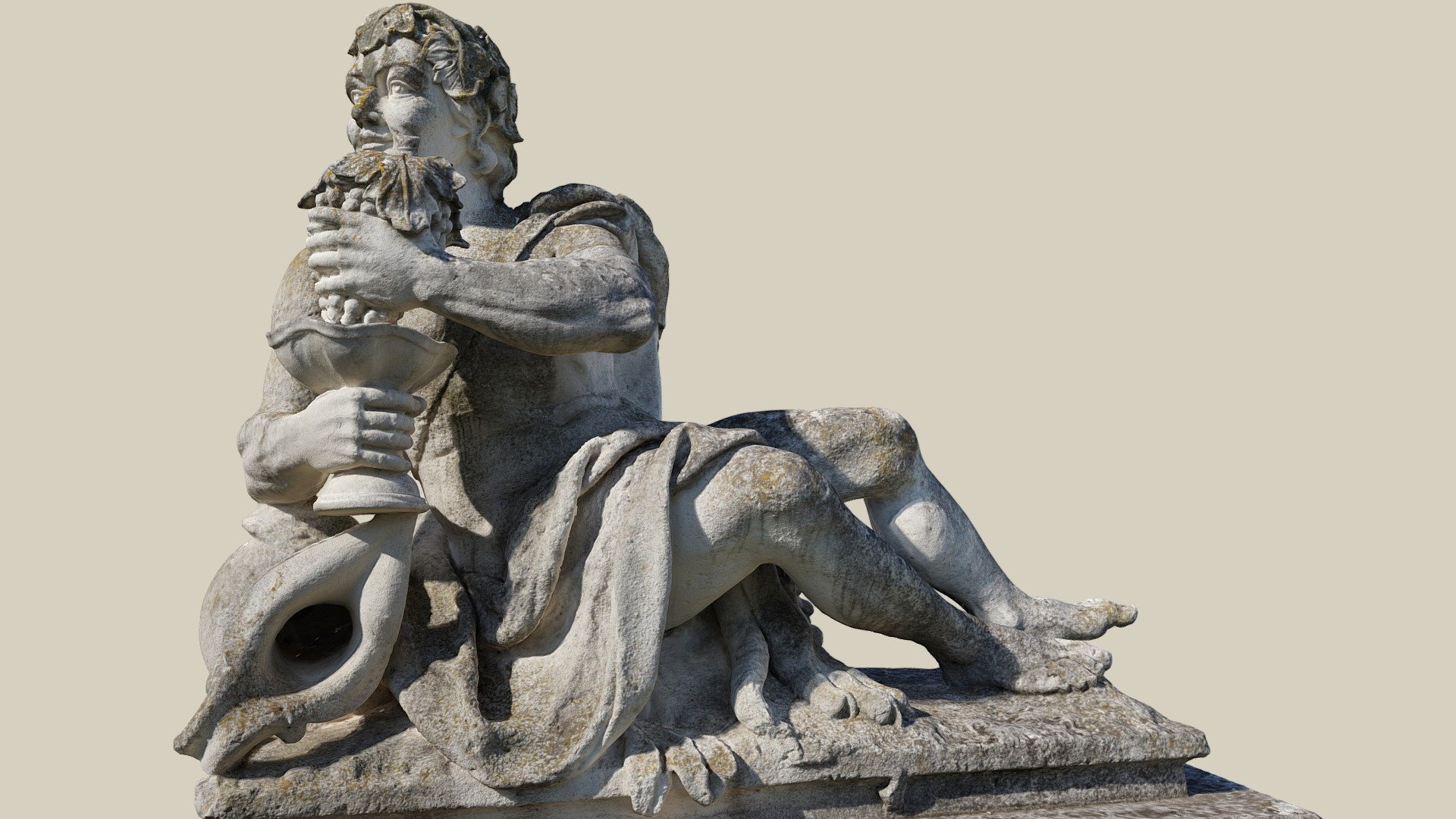 Bacchus - Schloss Hof — Sketchfab embed 3D viewer