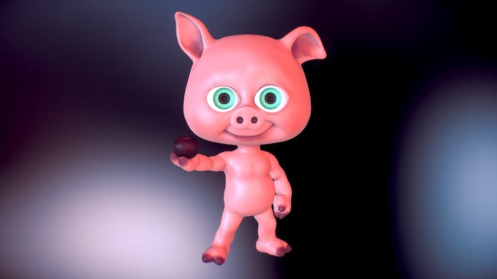 Coma mais frutas! 3D Model