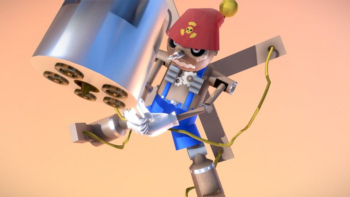 puppetmon 3D Model