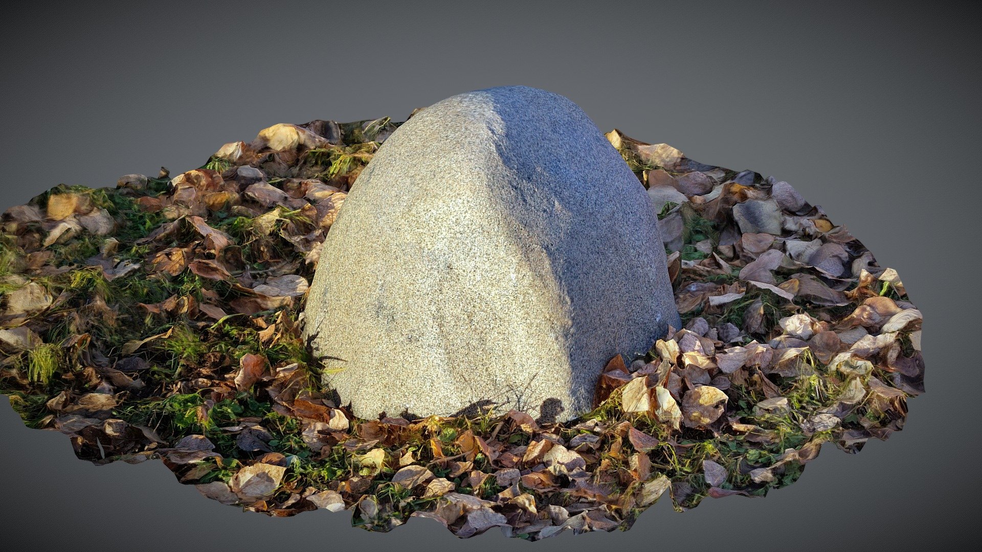 Декоративный камень D30/40 - серый — Sketchfab embed 3D viewer