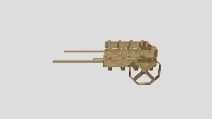 Cart 3D Model
