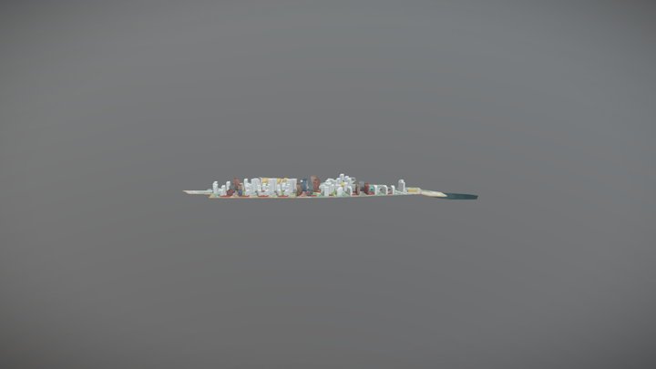 Embankment YKS 3D Model