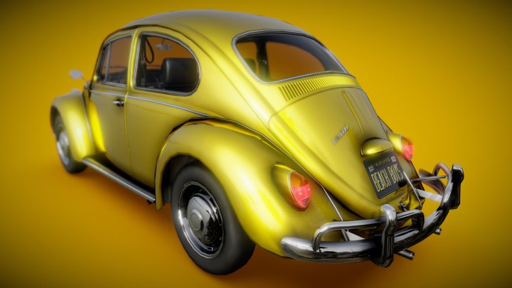 volkswagen beetle "The Bug" – Modello 3D gratuito STL
