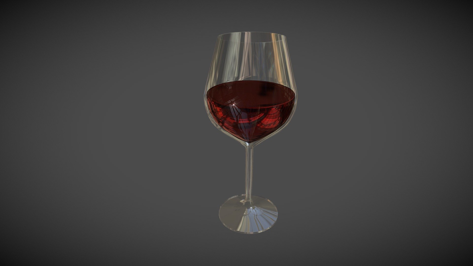 Red Wine Glass - Download Free 3D model by Rylae Shylna (@risteralline ...