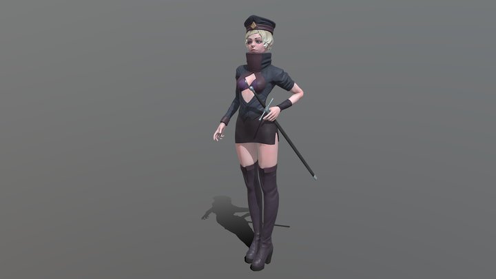 Officer 3D Model