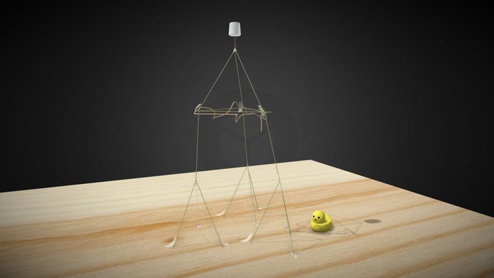 Spaghetti tower - Project management 3D Model
