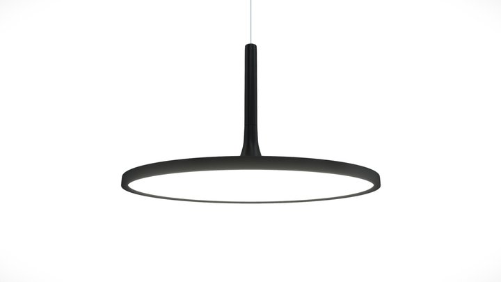Salm VMC31810BL 17″ LED Chandelier 3D Model