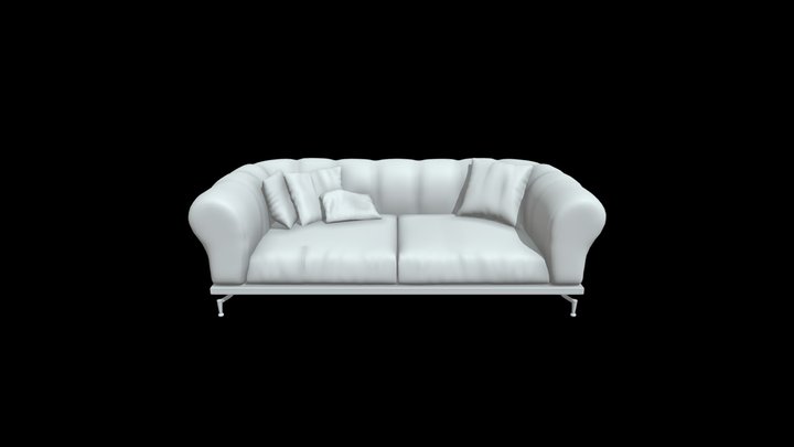 Cozy Sofa 3D Model