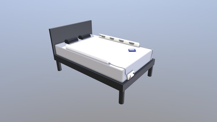 Bed Mattress 3D Model
