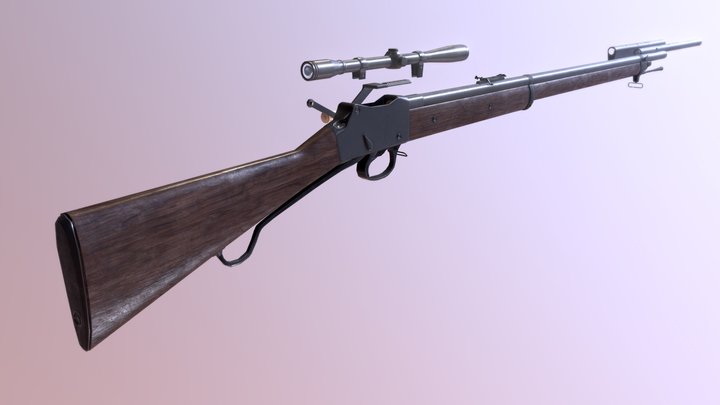 Fallout: London - Martini Henry ICI Experimental 3D Model