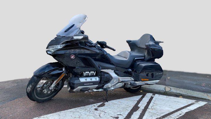 Honda Gold Wing – Modello 3D gratuito STL