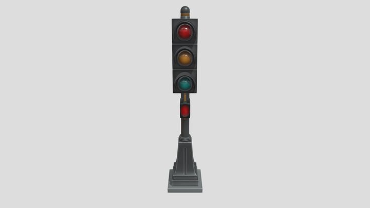 Traffic Light – Modello 3D gratuito STL