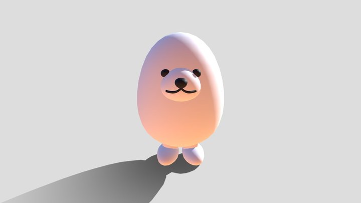eggdog 3D Model
