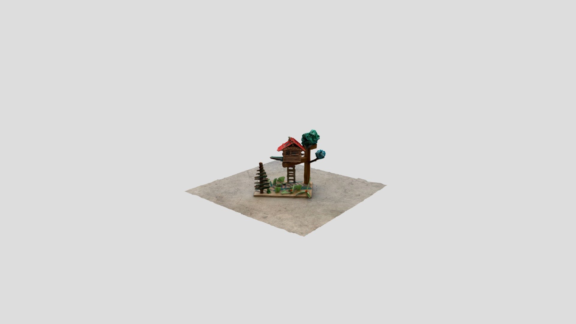 Toy treehouse
