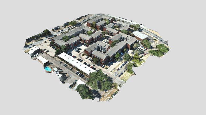 Waco Apartments 3D Model