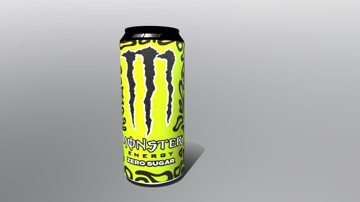 monster energy lando norris 3D Model