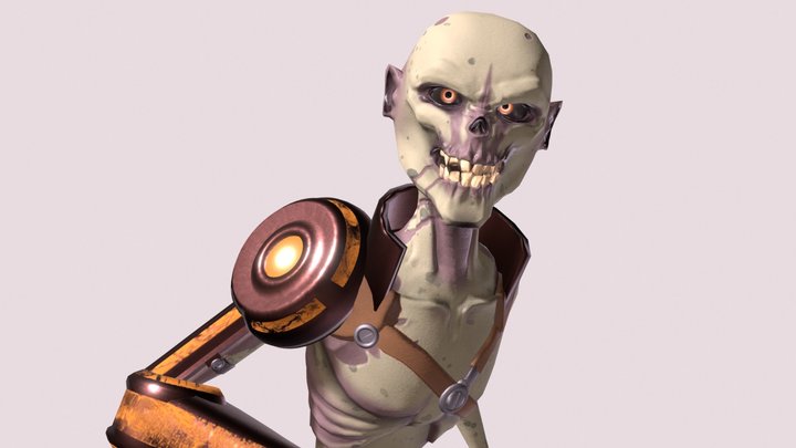 Evil Adam 3D Model
