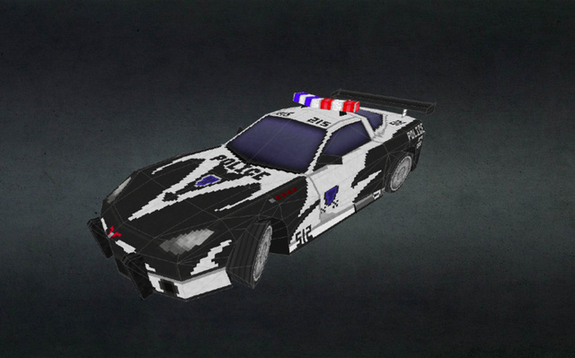 CrossCorvette.obj 3D Model