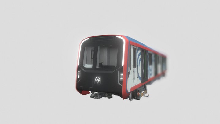 81-775_2 метро 3D Model