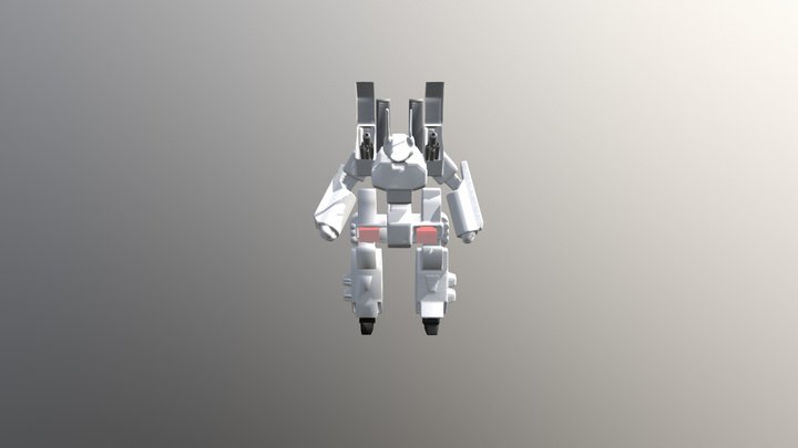 Destroid VF Armour 3D Model