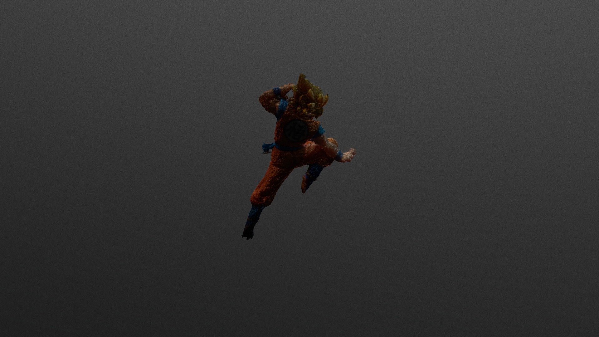 Dragon-ball-goku-super-sayayin — Sketchfab embed 3D viewer