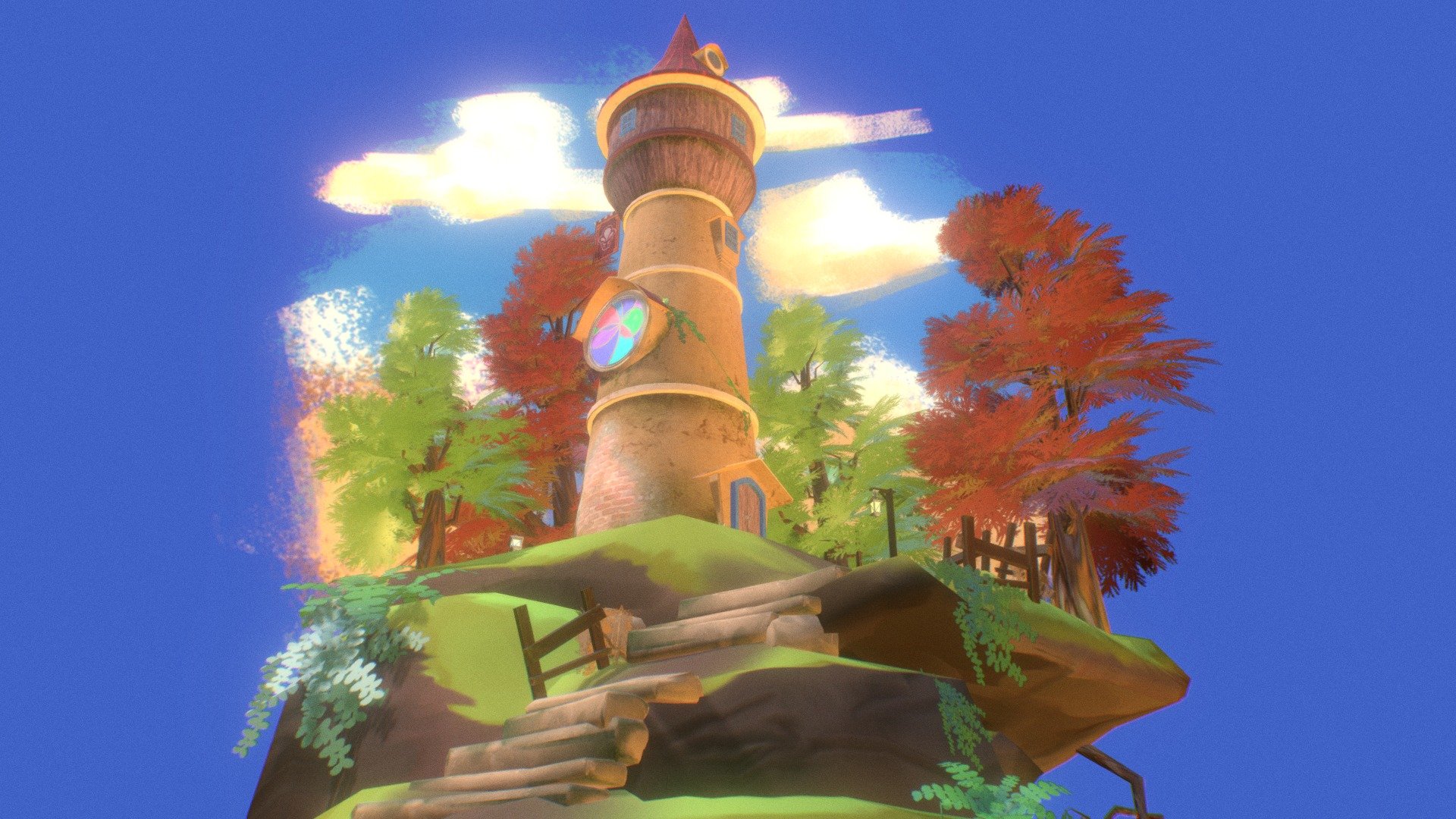 Tower - 3D model by Laissa Hein (@laheinIX) [ad72979] - Sketchfab