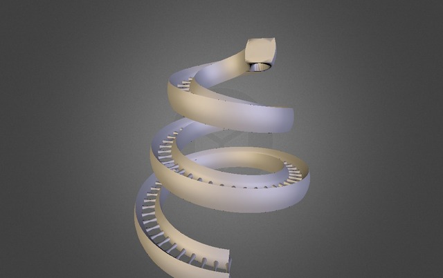 Snake Skin 3D Model