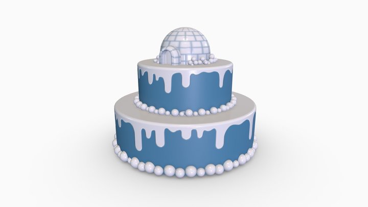 Igloo-cake – Free 3D Model STL
