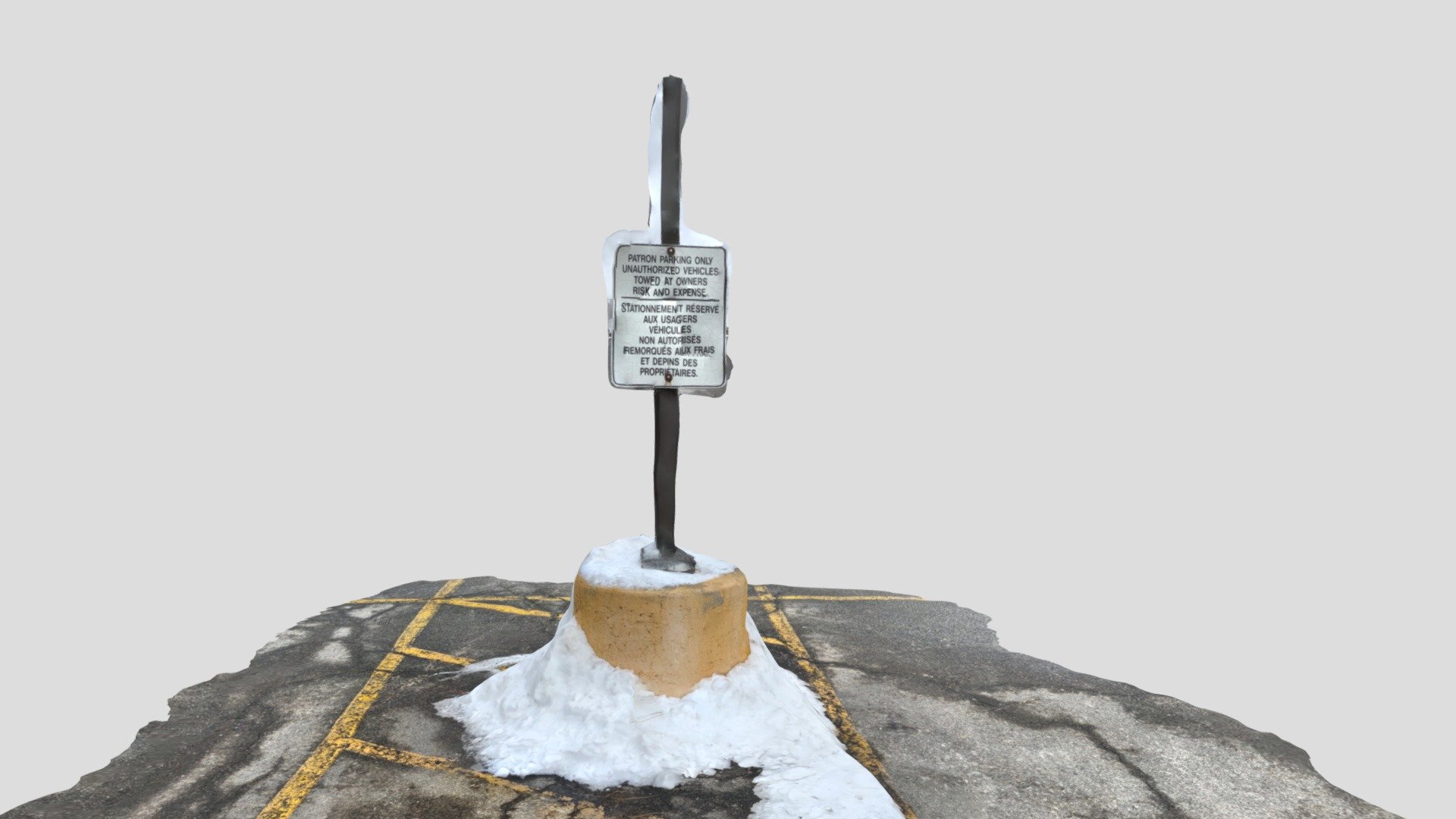 Scan #7 : Snow sign