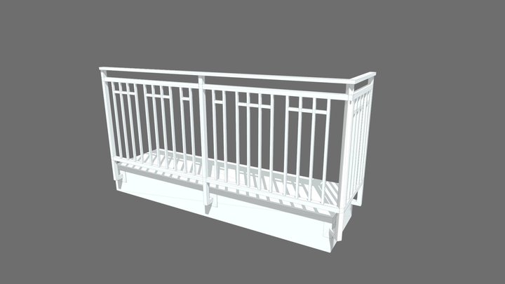 Balcony 3D Model