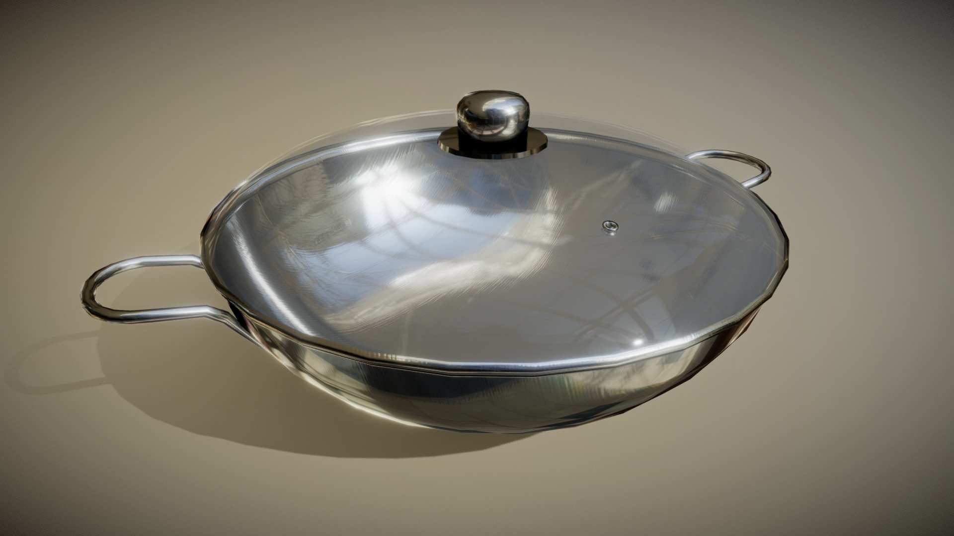 Stainless Steel Wok