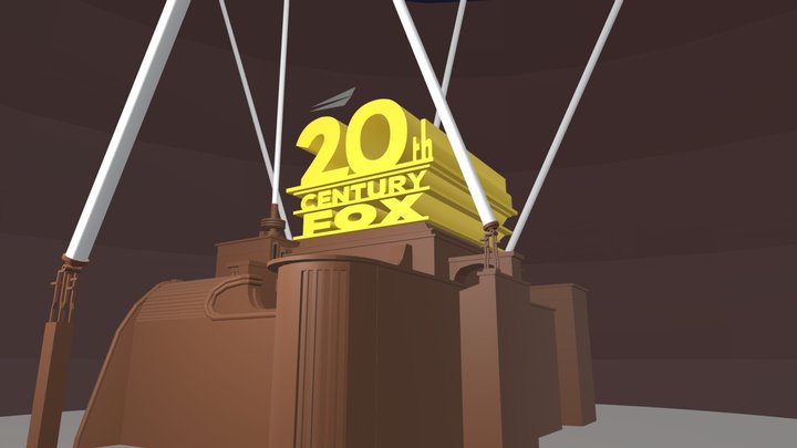 20th Century Fox Logo (Very New) 3D Model