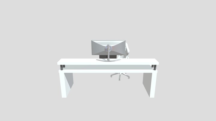 Office/room desk 3D Model