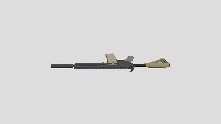 BIG GOUN1 3D Model