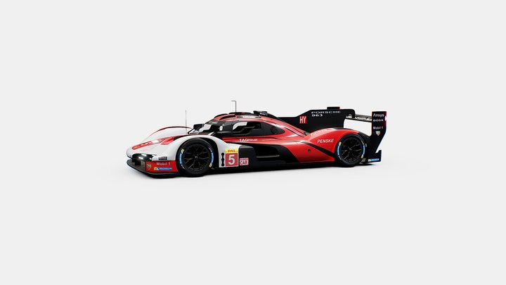 Porsche-963-lmdh 3D Model