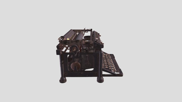 Cleantypewriter 3D Model