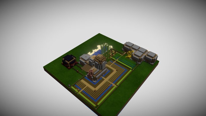 Raging Sun Estate 3D Model
