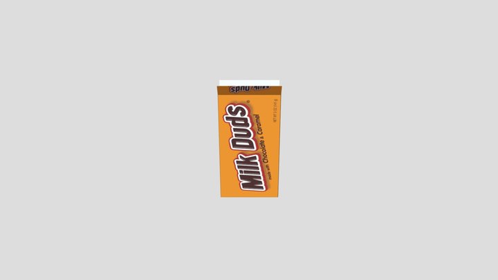 milk duds 3D Model