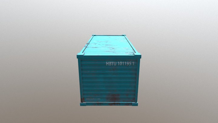 Container 3D Model