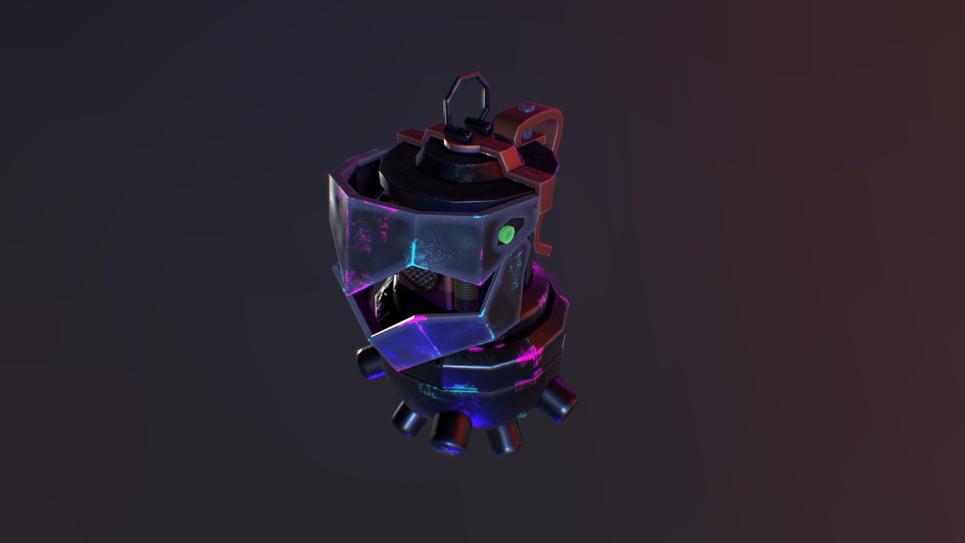 Jinx's Grenade - Download Free 3D model by ZachWilkins1997 [ad7c896 ...